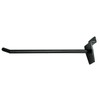 50PCS Slatwall Hooks - 6" / 150mm Single Plastic Hooks