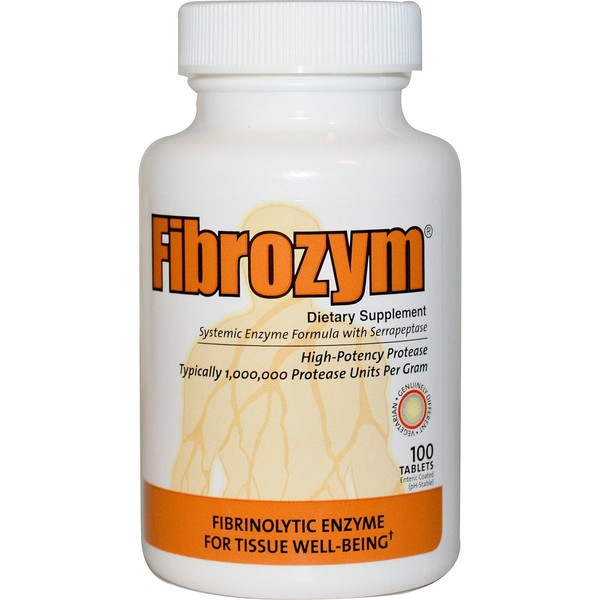 Naturally Vitamins - Fibrozym 100 tabs