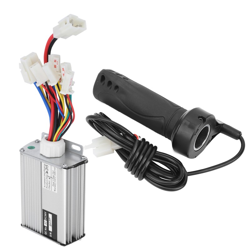 36V 1000W Controller with Ordinary Long Wire Throttle Grip Kit