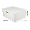 Levemolo Clothes Storage Organiser Toy Storage Organiser Japanese Style Box