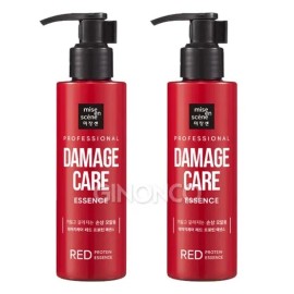 Mise-en-scène Damage Care Red Protein Hair Cream Essence 140ml 2pcs Biotin for damaged hair roots / 미쟝센 데미지케어 레드 프로틴 헤어 크림 에센스 140ml 2개 손상 모발 모근 비오틴