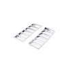 FDAIUN Car Headlights Lower Grille Grill ABS Compatible with Toyota