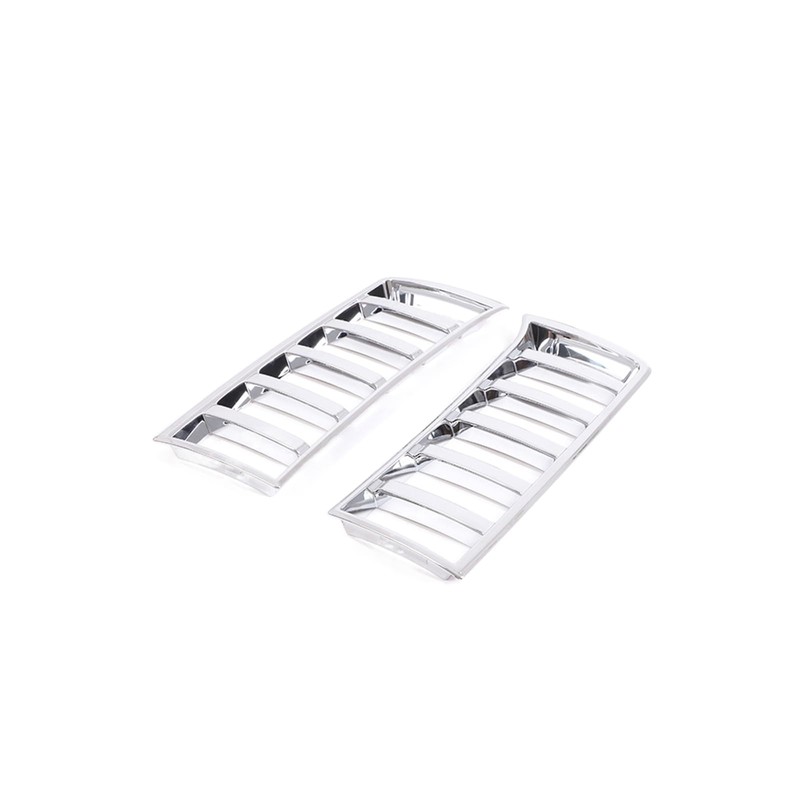 FDAIUN Car Headlights Lower Grille Grill ABS Compatible with Toyota