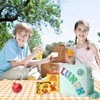 Bolsa De Almuerzo Sonriente,Loncheras Escolares Portátil，adecuado Para Excursiones Escolares, Picnics