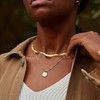 STORYJEWELLERY Letter K Necklace for Women, K Initial Charm Layered