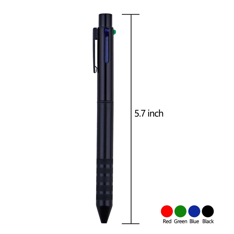 HeTaoCat Multi Color Pen 4 In 1 Multi function Pen