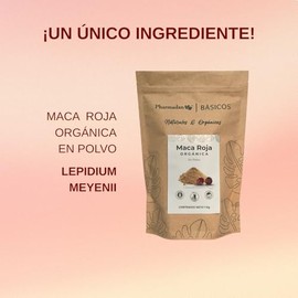 Maca Roja Orgánica, 1 kg, Peruana 100% Pura