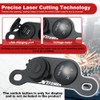 xitomer Motorcycle Auxiliary Dash Shelves Universal Motorcycle Dash Panel for