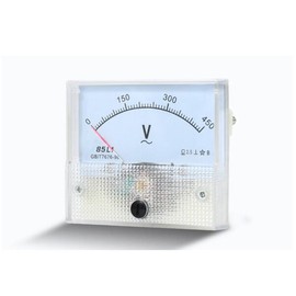 호환 AC 전압계 포인터 유형 아날로그 패널 게이지 계량기 0-50V 150V 300V 85L1 [03 0-500V] Compatible AC Voltage Meter Pointer Type Analog Panel Gauge Meter 0-50V 150V 300V 85L1 [03 0-500V]