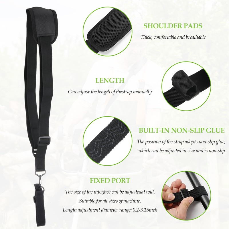 Strimmer Harness Harness for a Strimmer Shoulder Strap Trimmer Harness