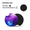 2pcs Car Coasters Absorbent Car Cup Holder Coasters,Nebula Pattern Car