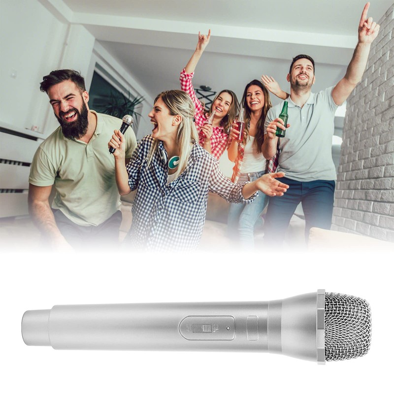 Singing Prop Microphone, Lightweight, Fake Microphone, Fake Microphone for Karaoke,