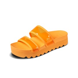 Reef Women's Vista Hi Energy Slide Sandal, Orangeade, 8