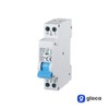 gloca Interruttore Magnetotermico Automatico 1P+N 6A 220V 6KA 1 Modulo