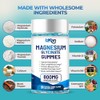Magnesium Glycinate 1600mg with Calcium, Potassium, Vitamin D & CoQ10