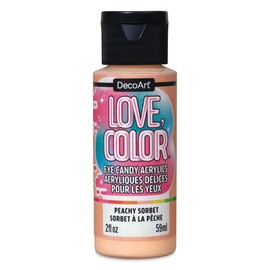 DecoArt Love, Color Acrylic Paint - Peachy Sorbet, 59 ml