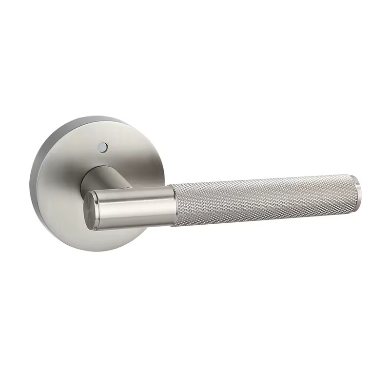 Knurled Privacy Door Handle for Bedroom & Bathroom