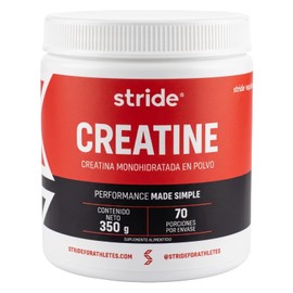 STRIDE Endure Creatina Monohidratada Micronizada en Polvo  70 Porciones  Sin Sabor  Fácil Mezcla  Suplemento para Entrenamiento de Fuerza y...        
