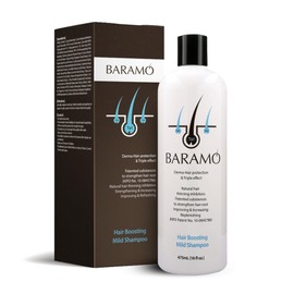 Hair Boosting Champú Suave Para Anti Adelgazamiento Del Cabello Y Caída Del Cabello 16 Fl Oz, Ingredientes Activos Champú Bloqueador Dht Para Mujeres 