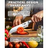 Cooks Standard Kitchen Knife Set with Block 6-Piece, Stainless Steel