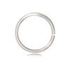 Open Jump Rings 5 Pcs Nickel Free 925 Sterling Silver,