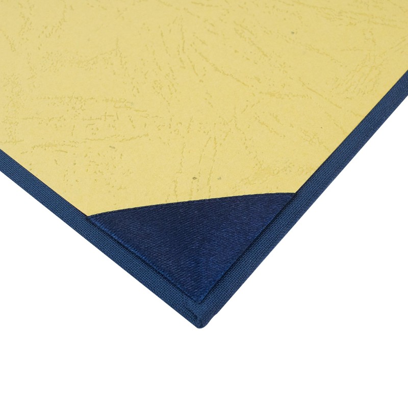 GraduationMall Award/Print Award File, Cloth, Navy, A4, For Two