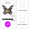 GCZCC Car Window Wireless LED Ambient Light Solar Powered Butterfly