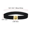 HidmFaw Superhero Cosplay Elastic Belt Unisex Adjustable for Muilticolor Hero