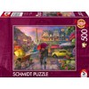 Schmidt Spiele 59713 Rain Magic in Paris Puzzle 500 Pieces