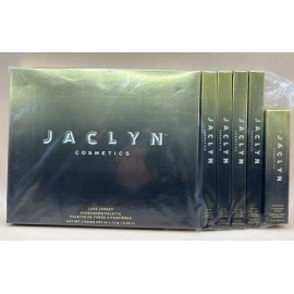 Jaclyn Cosmetics Luxe Legacy Eye Kit: Eyeshadow Palette +primer+ 4 Eyeliners New