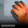 Global Glove Ice Gripster Low Temperature Gloves, Cut, Abrasion, and