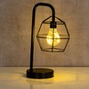 levandeo Table Lamp Metal Black LED 33 cm High Lamp