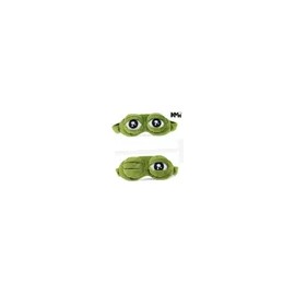 슬픈개구리안대 눈가리개 캐릭터수면안대 기내용안대 숙면안대 Sad Frog Eye Mask Character Sleep Mask Indoor Sleep Mask Good Night Mask