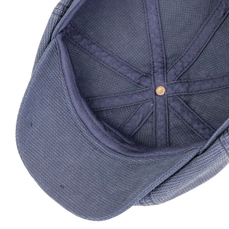 Stetson Hatteras Unisex Cotton Flat Cap - Peaked Cap -