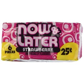 Now and Later Strawberry -6pc (24 pack)