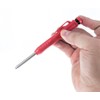SE Carpenters Pencil with Built-in Sharpener, Mechanical Pencil with 6