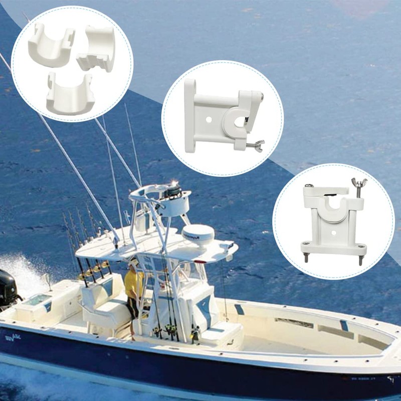 Boat Antenna Upper Stand Off Bracket for High-dB VHF &