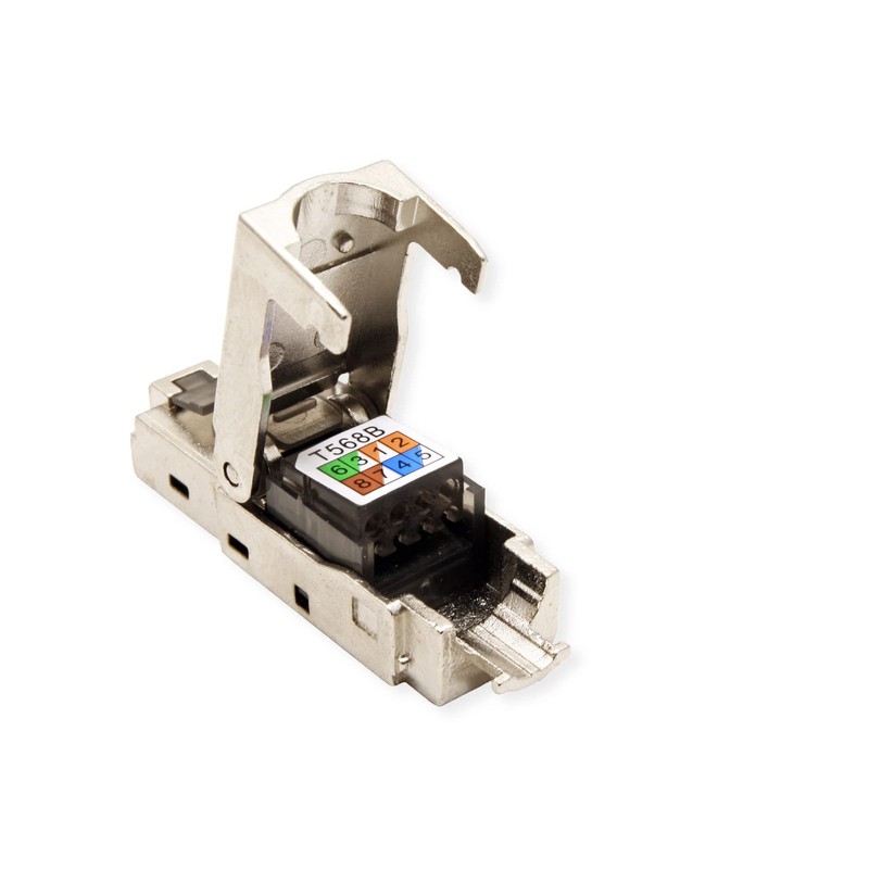 VALUE Field-mountable RJ-45 plug CAT.6A (Class EA), STP