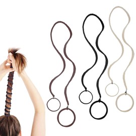 3pcs Spiral Hair Ties For Women,Hair Ties,No Damage, Non-Slip Elastic Ponytail Holders,Pony Tails Wrap Hair Tie For Longhair,Damage-Free Ponytail Holders For Gym, Swimming, Diving, Water Sports