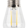 10Pcs Vintage Light Bulb S14 E27 180LM Transparent Glass LED