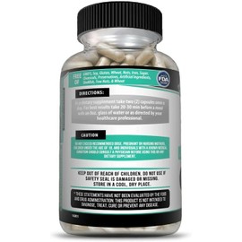 Kaya Naturals - Natural Herbal Stress Relief Support Vitamin Supplement to Relax and Calm The Mind - Boost Mood - Happy Pills - Anxiousness Support - 30 Capsules