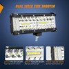 Nilight Side Shooter LED Light Bar 2PCS 7 Inch Triple