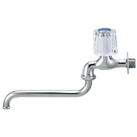 Kakudai 7061C-13x170 C-Handle Universal Faucet, Blue