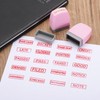 PATIKIL Rejected Notice Stamp with Self Inking Red Ink Office