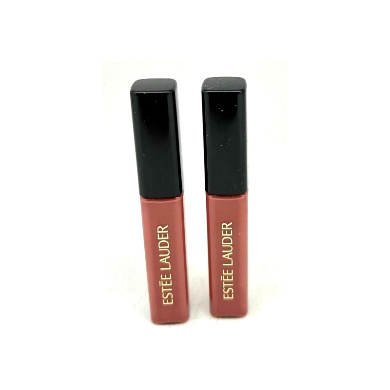ESTEE lauder kissable lip shine #Brazen_Shine 0.16oz (LOT OF 2)