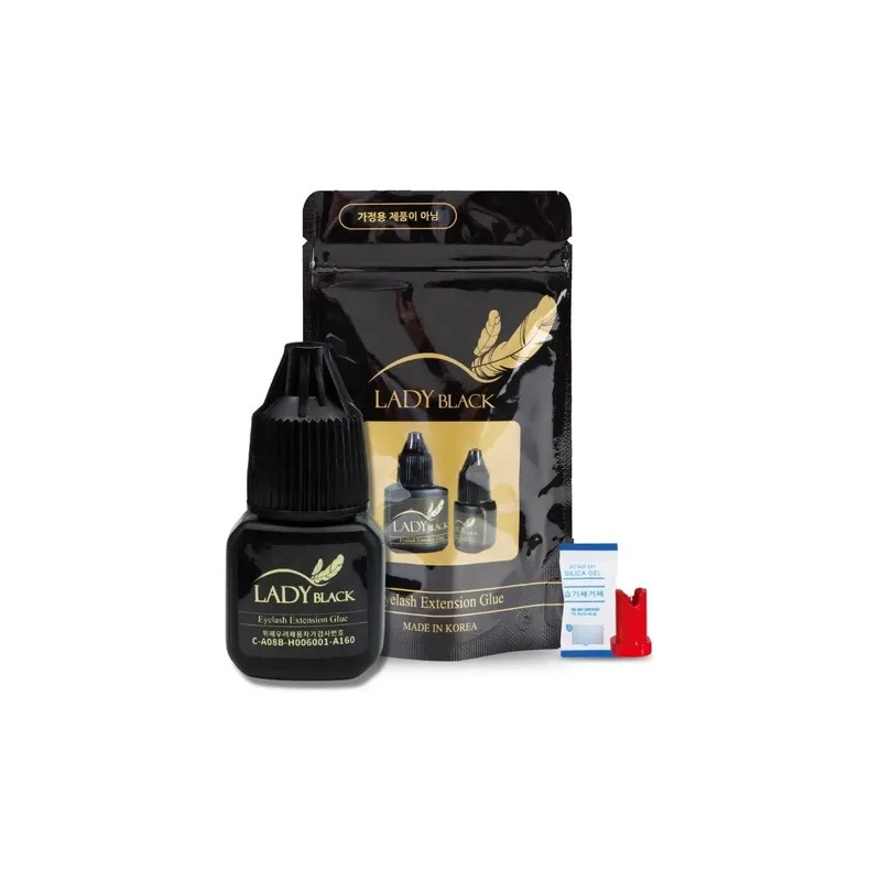 Lady Black Pegamento Pestañas Mink Mink Lash Glue 5ml 5