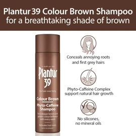 Plantur 39 Colour Brown Phyto-Caffeine Shampoo, 250 ml