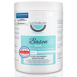 LaSolium Alkaline Bath Salt for Deacidifying, Dermatest Very Good, 650 g