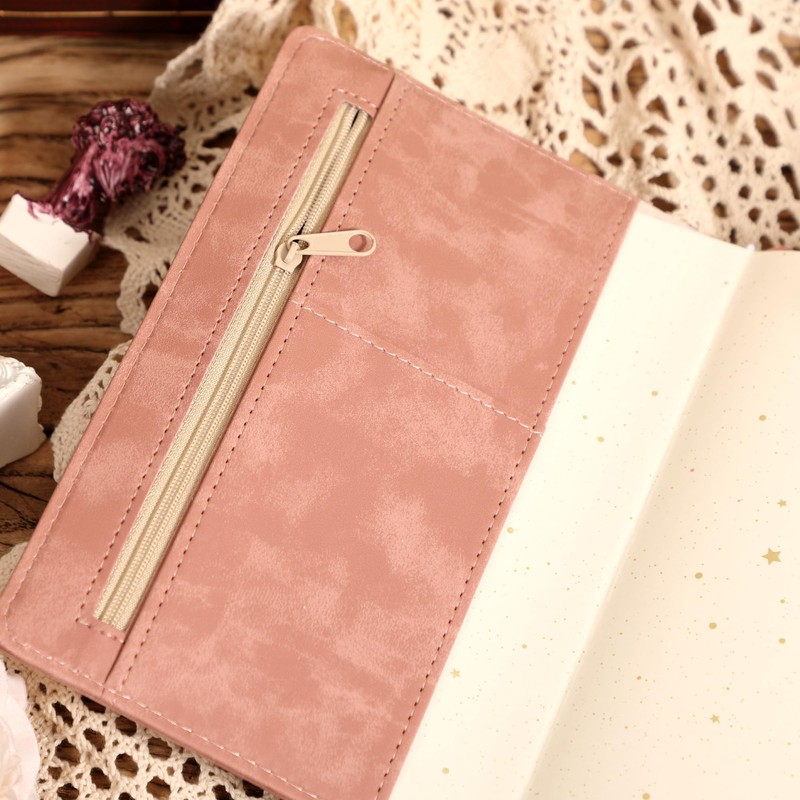 Lock Diary for Women Girls Vintage Lock Journal Refillable Personal