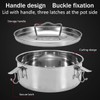 OKYMOTOR Flan Mold with Lid, Flanera Flan Mold 7.5×7.5×3in, Capacity